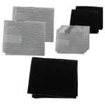 CANDY Cooker Hood Filter Kit – 4 Grease + 2 Carbon Filters for Vent Extractor