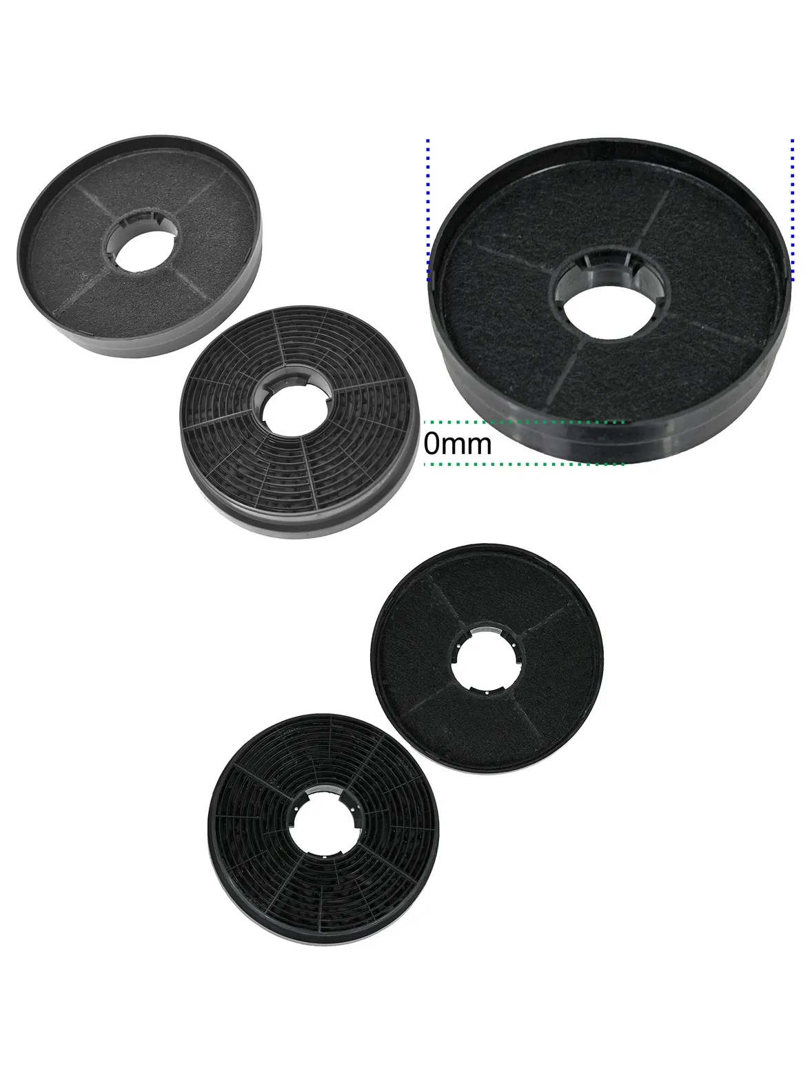 Candy Hood Carbon Filter (2 Pack) for CBT6252 Series & CCR6171X