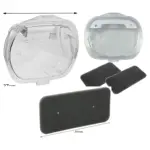 Candy Tumble Dryer Water Collector with 2 Filters – Door Mount