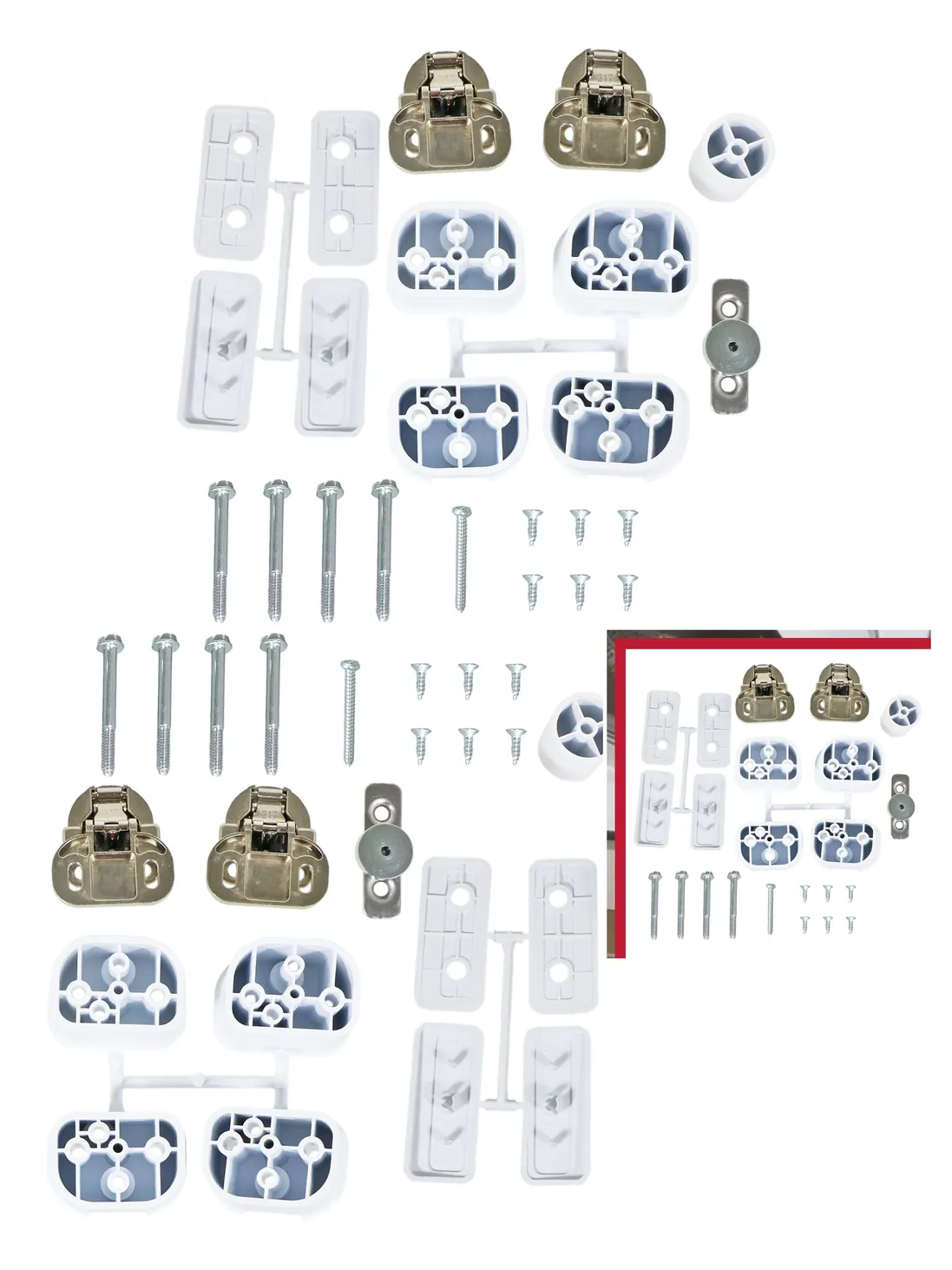 Candy Washing Machine Door Hinge Repair Kit – CBD4/5, CBWD, CBWM