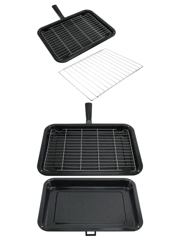 Cannon Adjustable Grill Pan with Detachable Handle & Rack