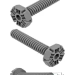 Caple Adjustable Dishwasher Foot Leg Replacement for DI475‑DI629 Models