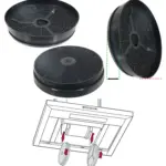 Caple CF110 Kitchen Hood Carbon Filter Fits 1MINCH7 2MINCH7 FSCHW6