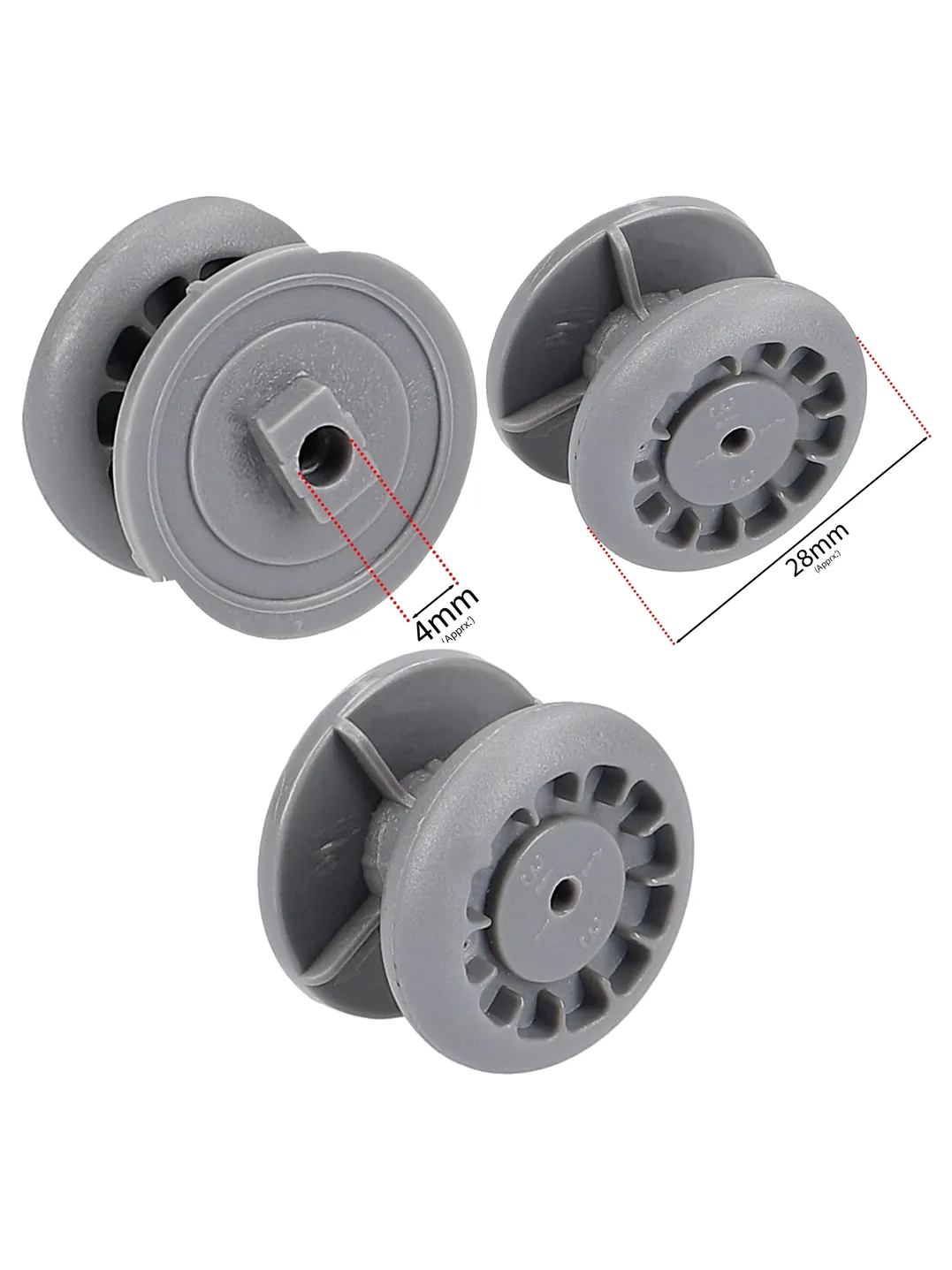 Caple Dishwasher Basket Wheel Guide & Support Rail – Fits DI476-627