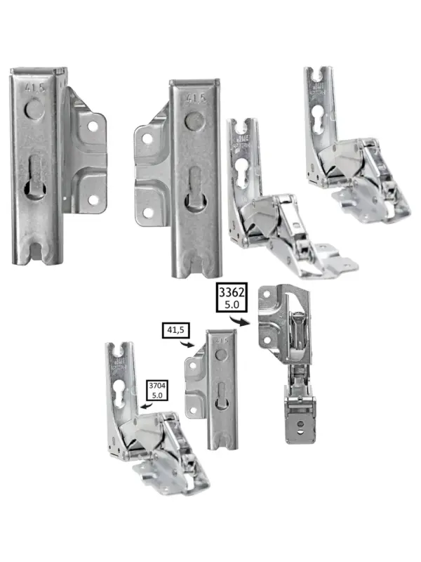 Caple Fridge Door Hinge Set – Integrated Left & Right, Model 3363/3362