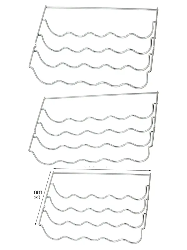 Caple Fridge Wine Bottle Rack Insert – 457×290×70mm Shelf Organizer