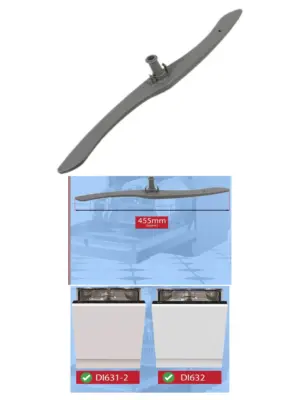 Caple Lower Dishwasher Spray Arm for DI631-2/DI632 – 2176000025299