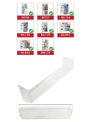 Caple Lower Door Bottle Shelf – Fits RI558, RI737, RIL124-125, RIL179