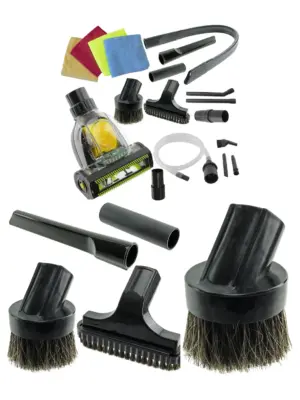 Car Detailing Kit – Micro Tools, Cloths & Shark Vacuum Fit 32/35mm