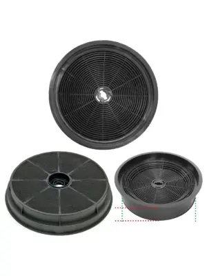 Carbon Charcoal Filter for B&Q Designair & Cooke & Lewis Extractor Hood
