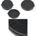 Carbon Charcoal Filter Set (2) for Hygena Cooker Extractor Hood
