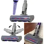 Carbon Fiber Motorhead Floor Brush + Pre‑Motor Filter for Dyson DC61