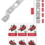Castel Garden Blade Bracket – Fits EL63, ELV63, XE70, XE75VD, XE80VD