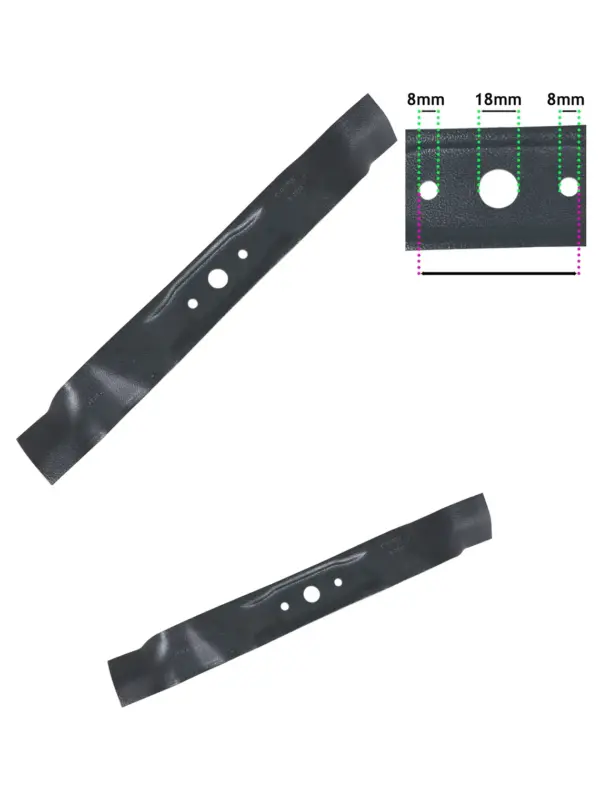 Castel Replacement Lawn Mower Blade 48cm for CS, CR, NT, 480, 484, XC