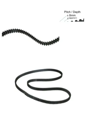 Castelgarden Lawn Mower Timing Belt – TC102/TCP102/TCR102/XT140-190