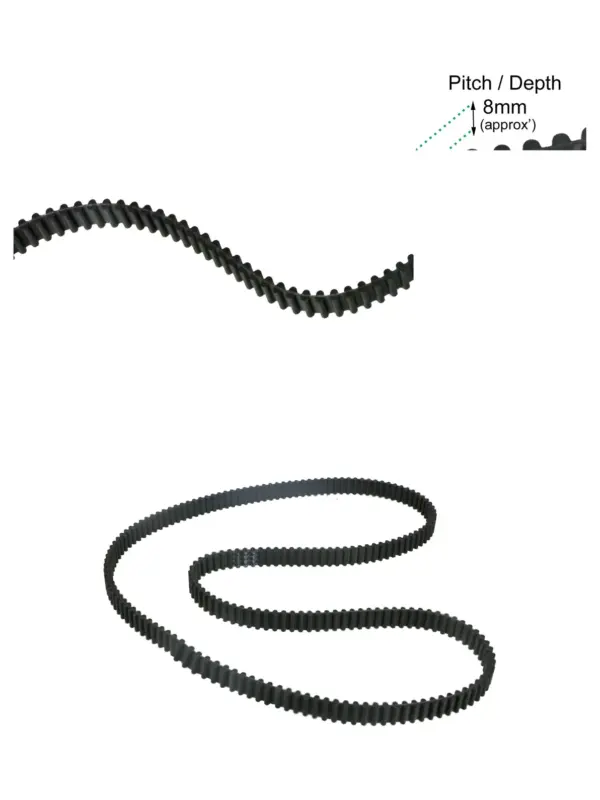 Castelgarden Lawn Mower Timing Belt – TC102/TCP102/TCR102/XT140-190