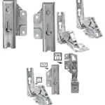 CDA Fridge Door Hinge Set – Integrated Left & Right, Model 3363/3362