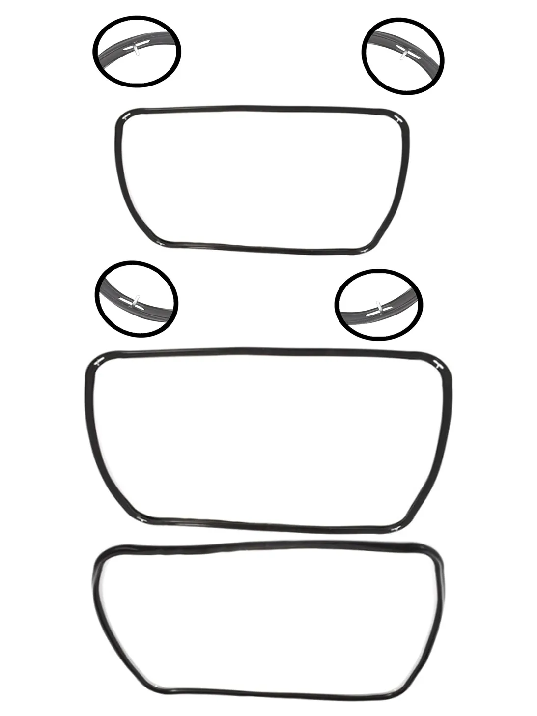 CDA Oven Door Gasket Replacement Seal 430x350mm – Genuine Fit