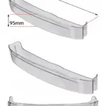 CDA Refrigerator Bottle Organizer & Bar Tray Shelf – FW250