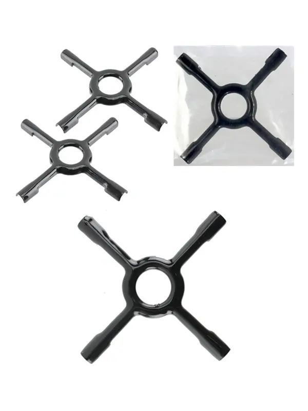 Ceramic Gas Stove Trivet Set – 150mm Pan Support for Moka Pots