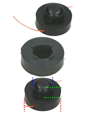 Challenge BBF-001 Grass Trimmer Line Spool – 6070095 Cord