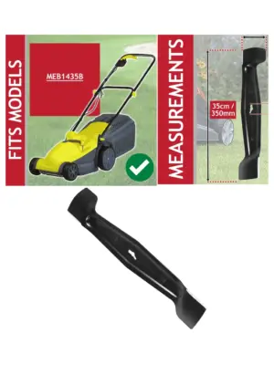 Challenge MEB1435B 35cm Metal Blade Replacement for Lawn Mower