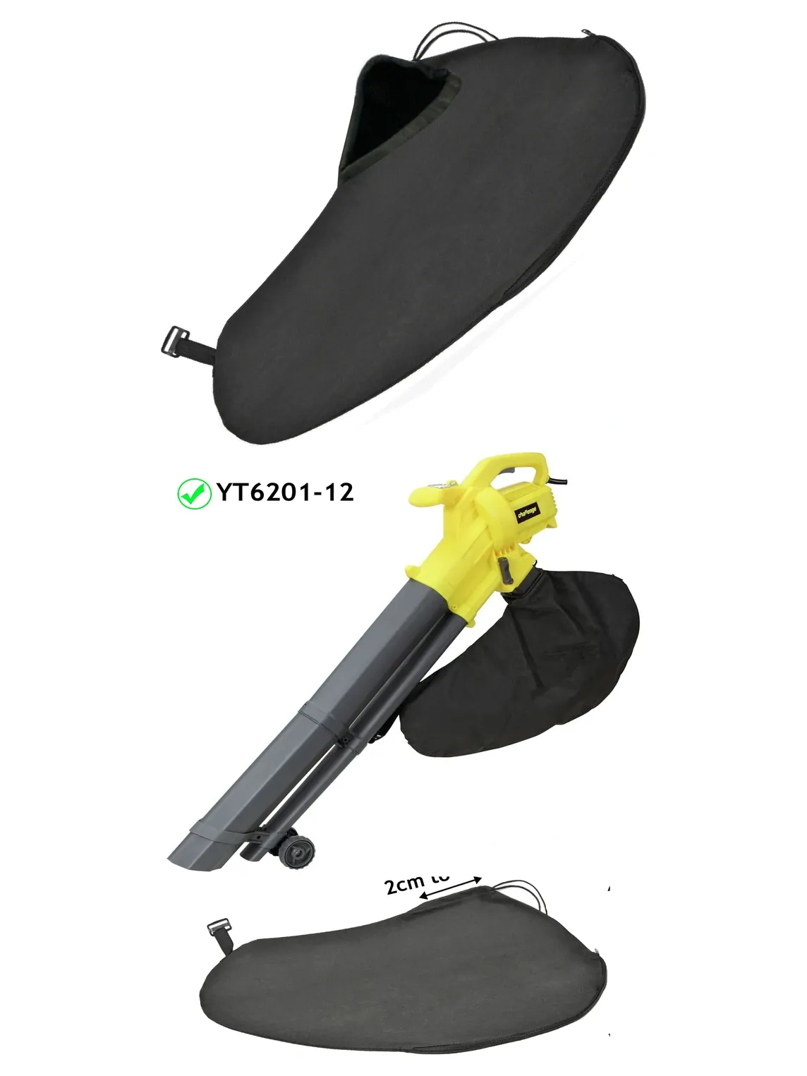 Challenge Sovereign YT6201-12 Leaf Blower Vacuum Debris Bag
