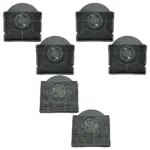 Charcoal Carbon Odour Filter 2‑Pack for Hotpoint HSFX/HTU32 Cooker Hood
