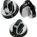 Chrome Gas Stove Knob for Belling Hob Burner Switch 083157007