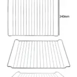 Chrome KitchenAid Oven Shelf Rack – Adjustable Cookware Storage