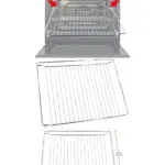 Chrome Oven Rack 443×375 mm – fits Bosch, Neff & Siemens ovens