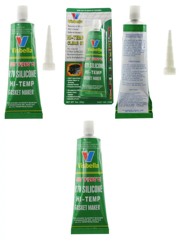 Clear Silicone Appliance Gasket Sealant: Heat‑Resistant -80°F to 500°F