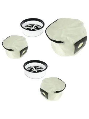 Cloth Filter & Washable Zip Bag for Numatic Henry Vacuums