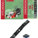 Cobra 40cm Metal Lawn Mower Blade for M40/M40C/M41C with Sharpener