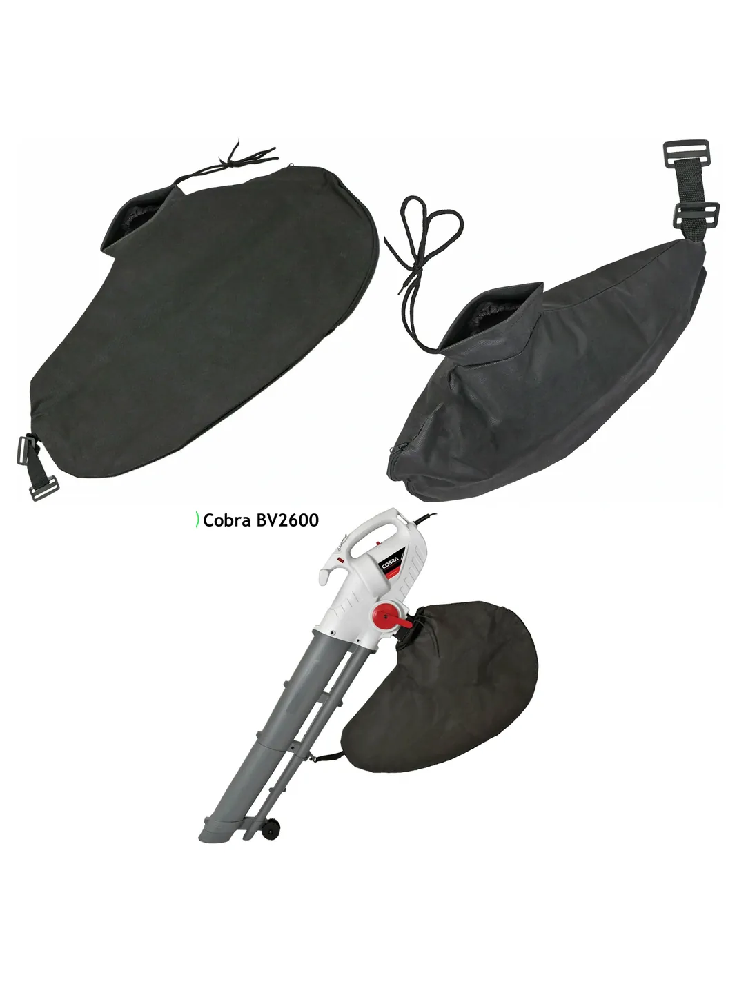 Cobra BV2600 Replacement Debris Bag for Garden Vacuum & Leaf Blower