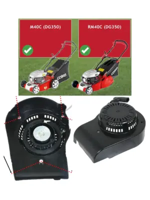 Cobra M40C/RM40C & DAYE DG350 Lawn Mower Recoil Starter Pull Cord