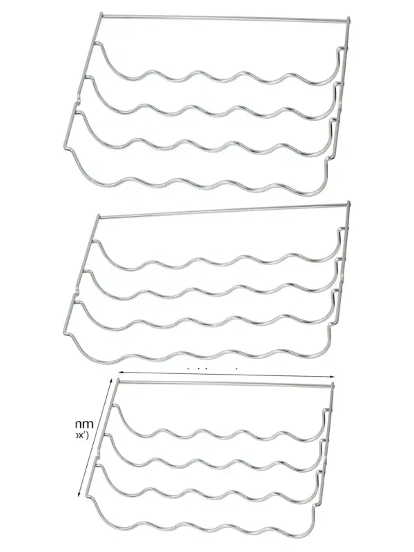 COMFEE-Compatible Wine Bottle Rack Shelf Insert – 457×290×70mm
