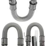Compact Dyson Extension Hose with Soft Dusting Brush and Adapter