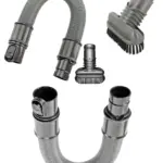Compact Dyson Hose Extension with Stubborn Dirt Brush, fits DC16‑DC35