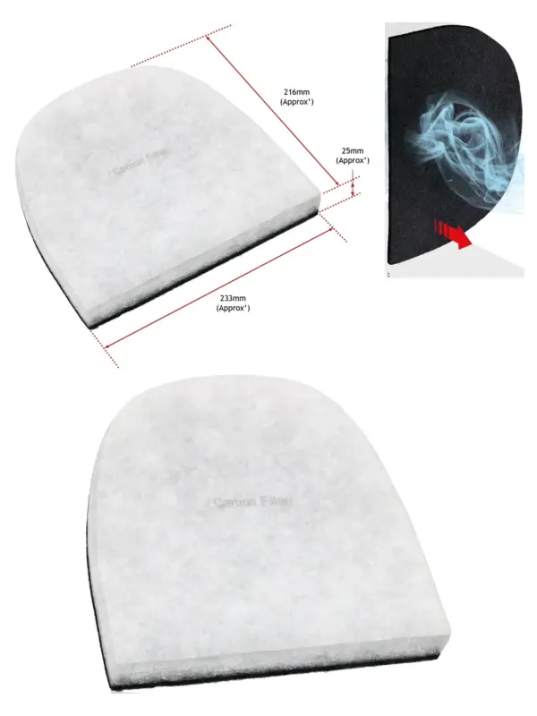 Compatible Carbon Filter for Ebac 2000 Series Dehumidifiers