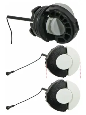 Compatible Stihl Chainsaw Fuel Cap Replacement for FS87‑FS310