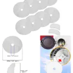 Cookology Dryer Filter Kit 10 Cloth Exhaust & Intake Filters for CMVD25