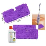 Coral Cover Pocket Pads for Shark Mop S2901‑S3901 - 3x500ml Detergent