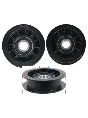 Countax Westwood Flat Idler Pulley for Lawn Mower Tractor Replacement