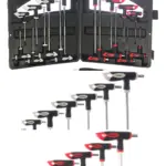 CR-V Long-Handle Screwdriver Set with Torx, Metric & Hex (Allen) Keys