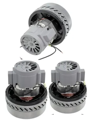 Craftex Vacuum Cleaner Replacement Motor 1000W Double‑Stage Bypass 230V