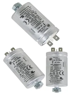Creda 7µF Dryer Capacitor for Tumble TCR2 TCS3 TVR2 TVS3 TVU1