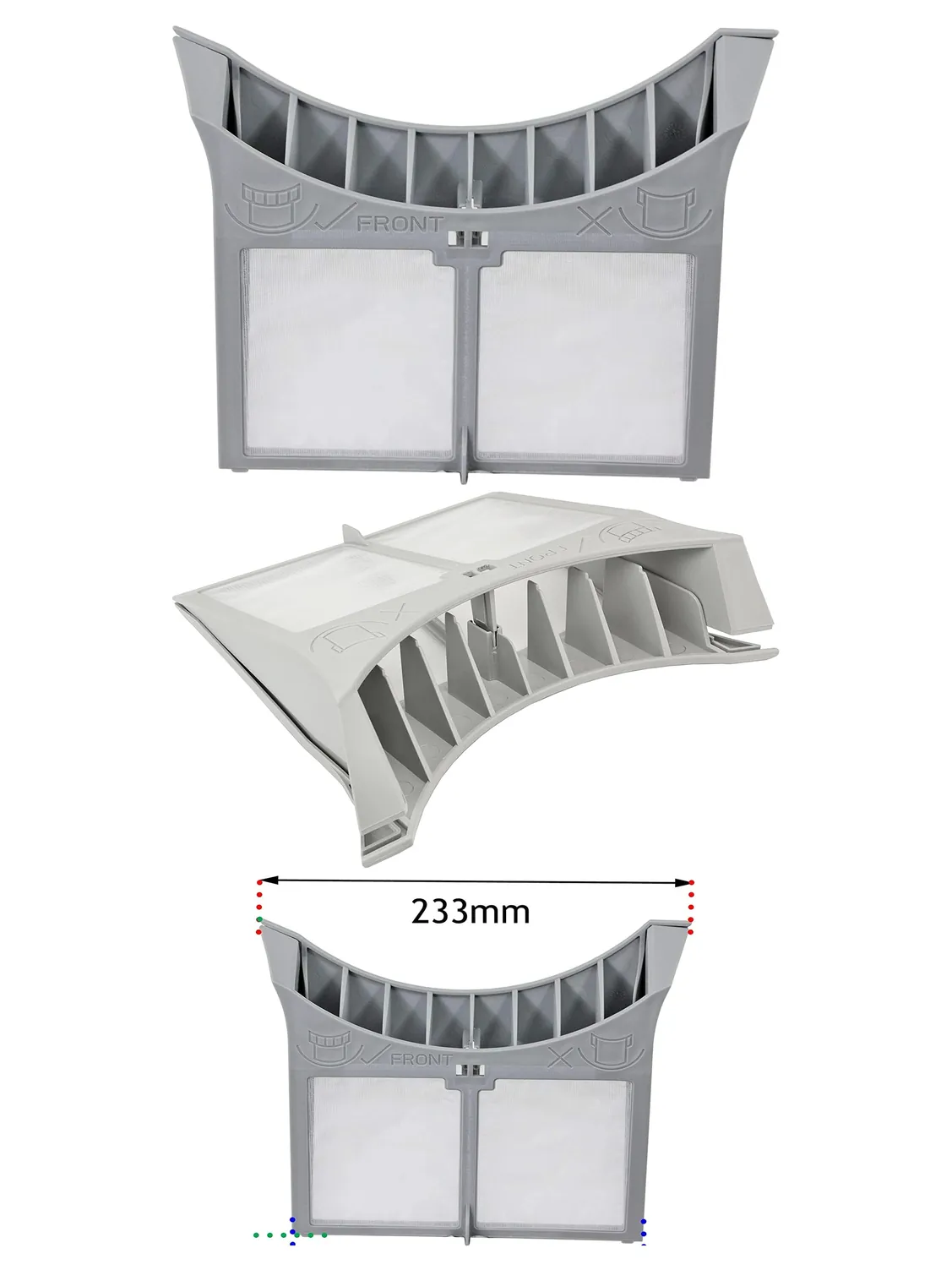 Creda Dryer Lint Filter with Hinged Screen – Fits TU11, T520VW, T522VW
