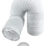 Creda Dryer Vent Hose, 4m Length, 4‑inch Flexible Pipe