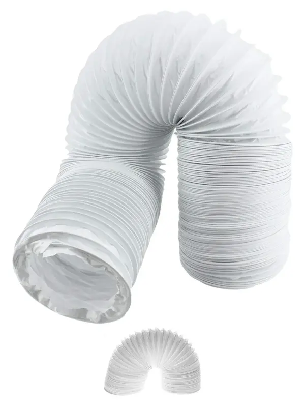Creda Dryer Vent Hose, 4m Length, 4‑inch Flexible Pipe